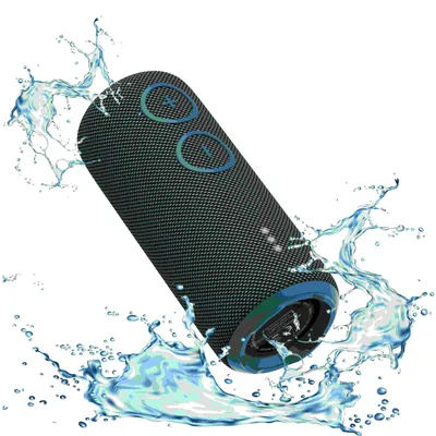 Produktbild von mobile beat Lautsprecher-Bluetooth, AUX, Akku 3600 mAh, 10 Watt RMS, blau, 1 Stk.
