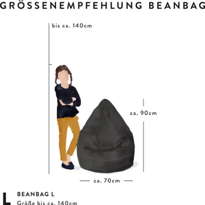 Obrázok produktu pre SITTING POINT 30730 098 Sitzsack Bricks L