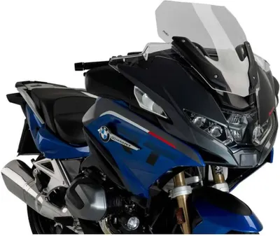 Zdjęcie produktu dla Sportowa osłona przeciwdymowa PUIG 520x460mm zatwierdzona przez ABE dla BMW