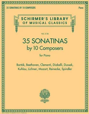 Produktbild von 35 Sonatinas by 10 Composers for Piano