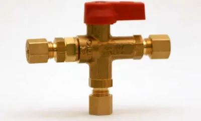 Obrázok produktu pre Prepínací ventil 8 mm pre olejové kachle / olejovú vykurovaciu vložku