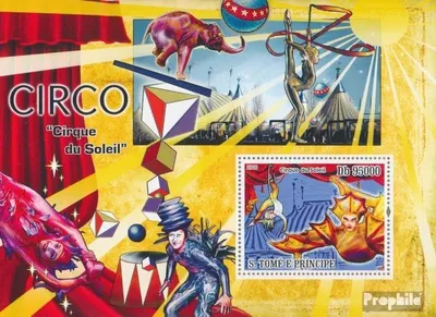 Produktbild von Briefmarken Sao Tome e Principe 2008 Mi Block 660 (kompl. Ausgabe) postfrisch Zirkus