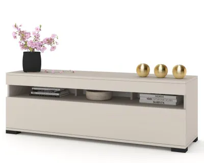 Produktbild von Fernsehschrank TV-Lowboard PLAY STEHEND Cashmere/Cashmere 120cm