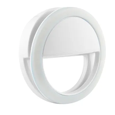 Productafbeelding van Zelfportretlamp / Ringlamp met lichtmodi - Wit