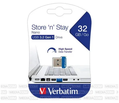 Produktbild von VERBATIM USB 3.0 Drive 32GB Nano