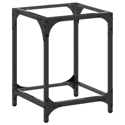 Produktbild von Eleganten-Stil Quadratischer 1 pcs - Modernes Wohnzimmertische - Couchtisch - mit Glasplatte Transparent 30x30x40 cm Stahl - Couchtische - Möbel26