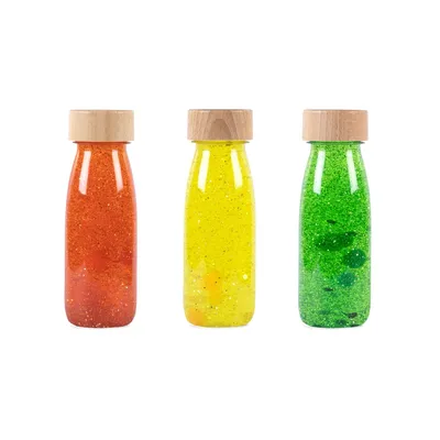 Immagine prodotto di Petit Boum Set di 3 bottiglie sensoriali Twilight