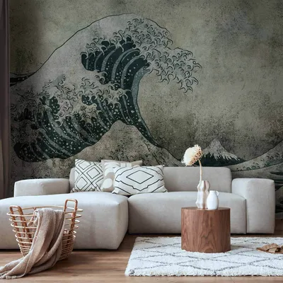 Produktbild von Vlies Fototapete - Power of the Big Wave 150x105 cm Orient p-C-0043-a-a