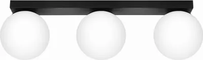 Obrázok produktu pre Stropné svietidlo YOLI 3 čierne 3xG9 8W oceľ/sklo 14.5x12x50cm Sollux Lighting