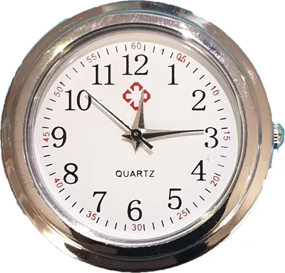 Produktbild von Nurse Watch Schwesternuhr Silikon  Krankenschwesternuhr Pulsuhr Kitteluhr Pflege Uhr ohne Silikonring