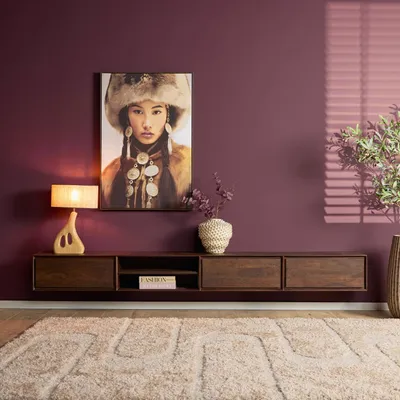 Productafbeelding van Starfurn Zwevend Tv-meubel Ambiance Bruin 280cm
