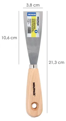 Produktbild von Spatel mit Holzgriff, Klinge 40 mm.