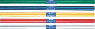 Produktbild von 5 Rollen Bucheinbandfolie je 2m x 40cm breit Buchfolie