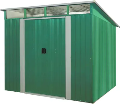 Produktbild von Pergart Gerätehaus "Lübeck 89" grün 5,98 m²