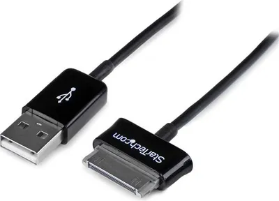 Obrázek produktu pro StarTech.com USB2SDC2M, Černá, USB A, Samsung 30-pin, 2 m, Samec, Samec