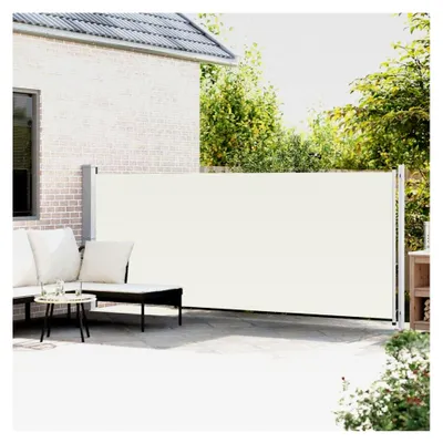 Produktbild von Ausziehbare Seitenmarkise 600x160 cm Creme für Balkon und Terrasse