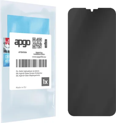 Produktbild von apgo Displayschutzglas Anti-Spähen Schutzglas für Motorola Moto G10 - Blickschutzglas Bildschirmschutz, 7H Hybrid Schutzglas mit Keramikbeschichtung [Matt, Full Glue, Anti-Spy]