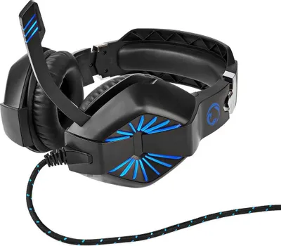 Obrázek produktu pro Herní sluchátka | Přes ucho | Stereo | USB Type-A / 2x 3,5 mm | Skládací mikrofon | 2,20 m | VEDENÝ