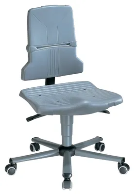 Produktbild von Bimos Arbeitsdrehstuhl Sintec A mit Rollen Sitzhöhe 430-580mm Kontaktrückenlehne - S9803   -1000