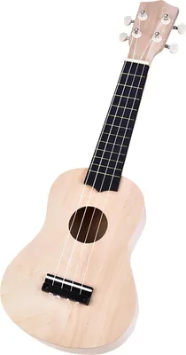 Image de Ukulélé - Kit de montage - Soprano 53 cm - Quatre cordes - Corps et touche en tilleul - Pour l'apprentissage à domicile et les débutants