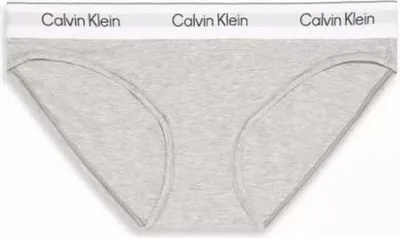 Obrázek produktu pro Calvin Klein LV00QF8520P7A, Slipy, Dospělý, Ženy, Šedá, LKA, Bavlna, Elastan, Modal