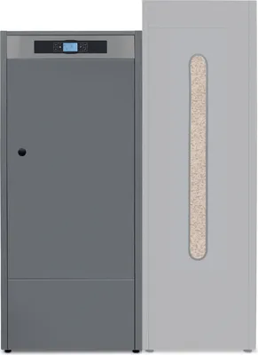 Produktbild von Solarbayer Pelletkessel PLT-18 AC 18 kW Holzpelletheizung mit PLT-Connect App
