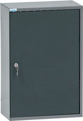 Produktbild von Hängeschrank Küpper 400 x 600 x 200 mm 2 Einlegeböden 1 Tür 1 Lochrückwand grau
