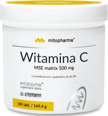 Produktbild von Mito-Pharma Vitamin C MSE Matrix 500 mg 180 Tabletten
