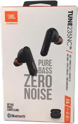 Produktbild von JBL Tune 230NC TWS In Ear Kopfhörer Schwarz Bluetooth ANC IPX4 40h Akku