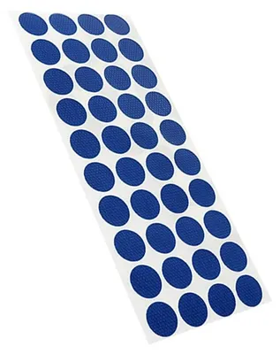 Imagen del producto de Puntos adhesivos de color, diámetro 15 mm, 100 unidades, color azul