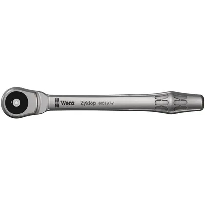 Obrázok produktu pre Wera 8003 A, Nástrčkový kľúč, 1 kusov, Chróm, CE, Kľúč, 1 kusov