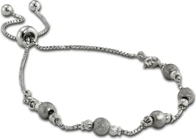 Produktbild von Armäleon Armbänder Kugeln Armschmuck 925 Sterling Silber Damen ARS008J