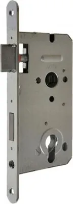 Produktbild von GERDA ZW100S 72/60 WB Türschloss, silber verzinkt