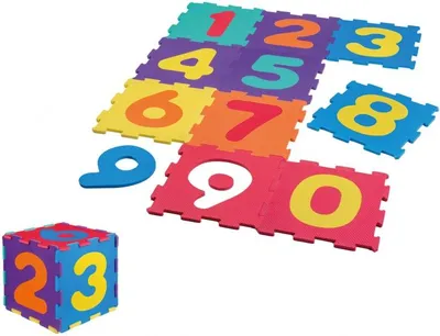 Immagine prodotto di Persone felici Puzzlematte Zahlen