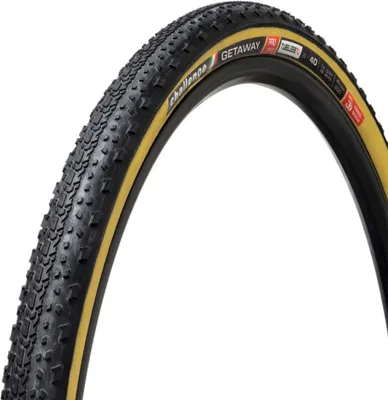 Obrázok produktu pre Challenge Tires Getaway Tubeless 700c X 40 Mm Stiff Gravel Tyre Golden 700C x 40 Golden 700C x 40