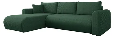 Produktbild von MIRJAN24 Ecksofa Eliwo Cord, Polsterecke, L-Form Sofa, Polstergarnitur, Eckcouch vom Hersteller (Farbe: Poso 14)