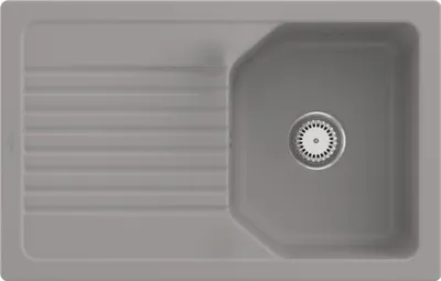Produktbild von Villeroy & Boch 33841FKD Subway 60 Keramikspüle Einbauspüle Unterschrankbreite ab 60 cm Alpin Weiß Handbetätigung - inkl.