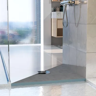Zdjęcie produktu dla Brodzik prysznicowy 90x90 Marwell Showerboard, bez odp?ywu, okr?g?y, 90 x 90 x 4 cm
