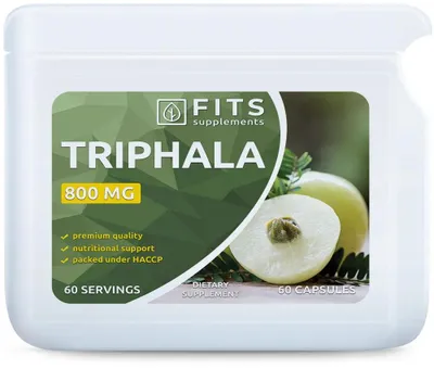 Produktbild von Triphala 800 mg, 60 Kapseln