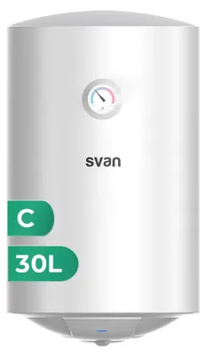 Productafbeelding van Elektrische Doorstroomboiler 30 Liter - 1500W - Verticale Wandmontage met Thermometer