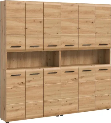 Produktbild von Badezimmer-Set >Ice< in artisan oak - 180x185x30cm (BxHxT)