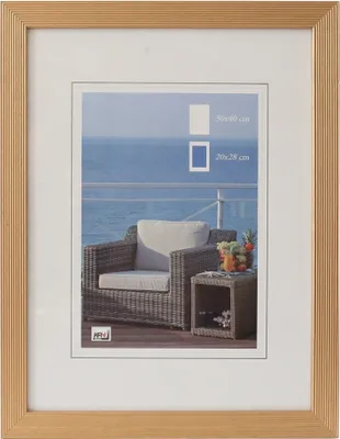Produktbild von Fotorahmen aus Holz HR-23 30x40 gold