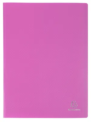 Immagine prodotto di Exacompta 88527E Cartella PP 500µ 50 maniche rosa DIN A4 24x32 cm
