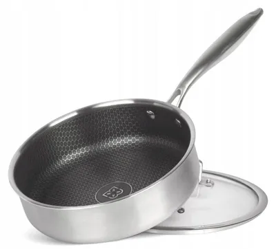 Produktbild von Edenberg Hohe Pfanne 24 cm Honeycomb Antihaft