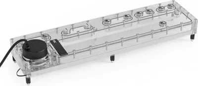 Produktbild von Alphacool 14578, Kühlplatte, Acryl, Transparent, 3-Pin JST + 3-Pin, 1/4", 3-polig