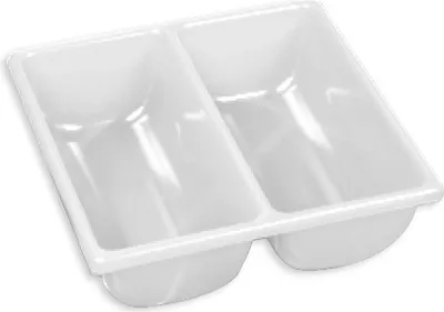 Produktbild von Einlegschale weiß genarbt für SCOOPII / Einsatzschale / Besteckeinsatz / Mehrzweckeinsatz / Zubehör