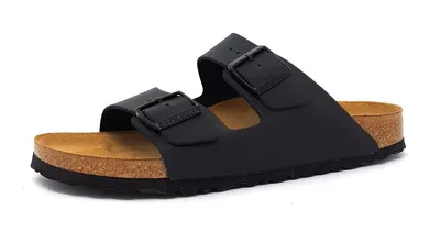 Produktbild von Birkenstock Arizona Pantolette Schwarz in Gr. 47