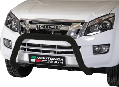 Obrázok produktu pre J&J Automotive | Predné rámy pre Isuzu D-Max Double Cab 2012-2019 76mm čierny