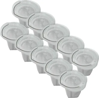 Produktbild von vhbw 10x Staubsaugerfilter kompatibel mit Black & Decker Dustbuster DVJ315, DVJ215, DVJ215J-QW, DVJ215B Staubsauger - Schmutzfilter, Filtereinheit