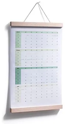 Produktbild von Side by Side Posterleiste Eiche (A3)